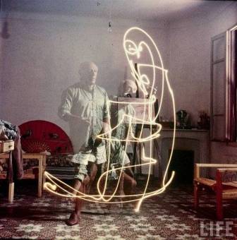 Pablo Picasso, 1949 - Gjon Mili—The LIFE Picture Collection/Getty Images
